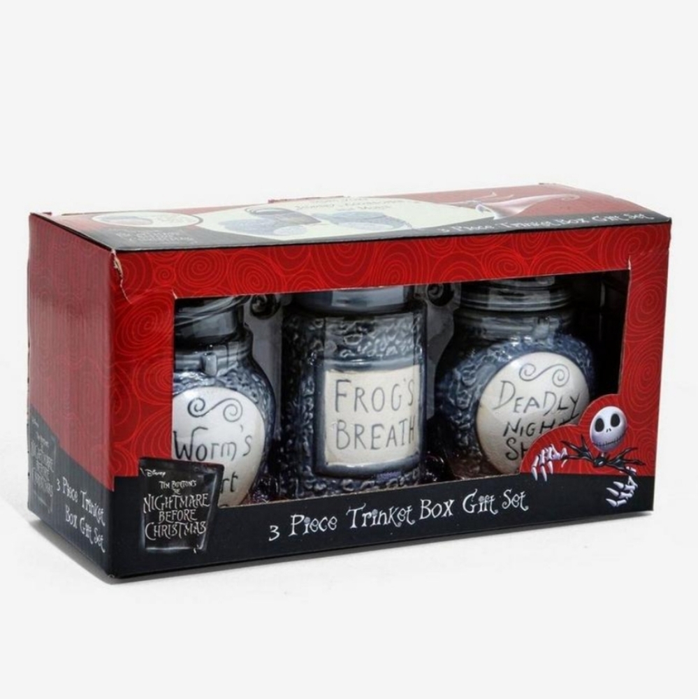 Nightmare before Christmas trinket box gift set